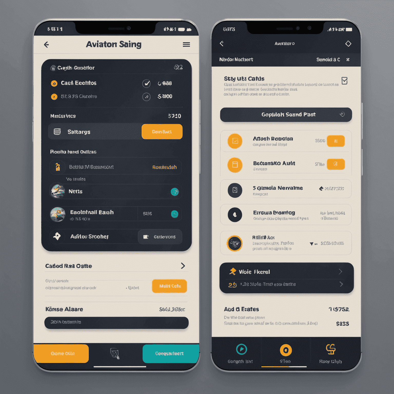 Aviator game settings screen highlighting the auto cash-out feature